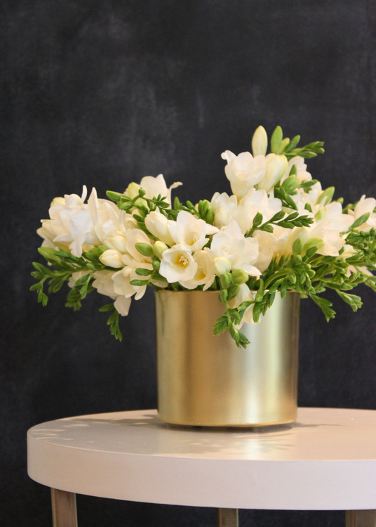 lovesome make it faux brass vase