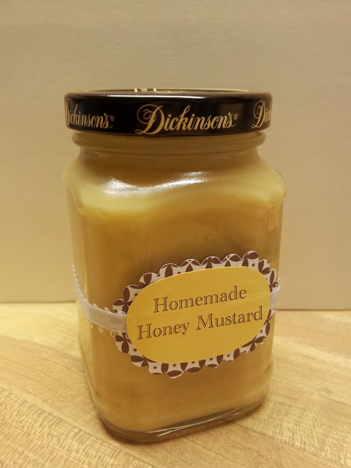 Mind Ruffle Homemade Honey Mustard Dip