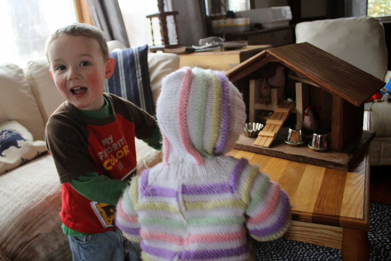 born imaginative. Mama Made Chicken Coop Playset