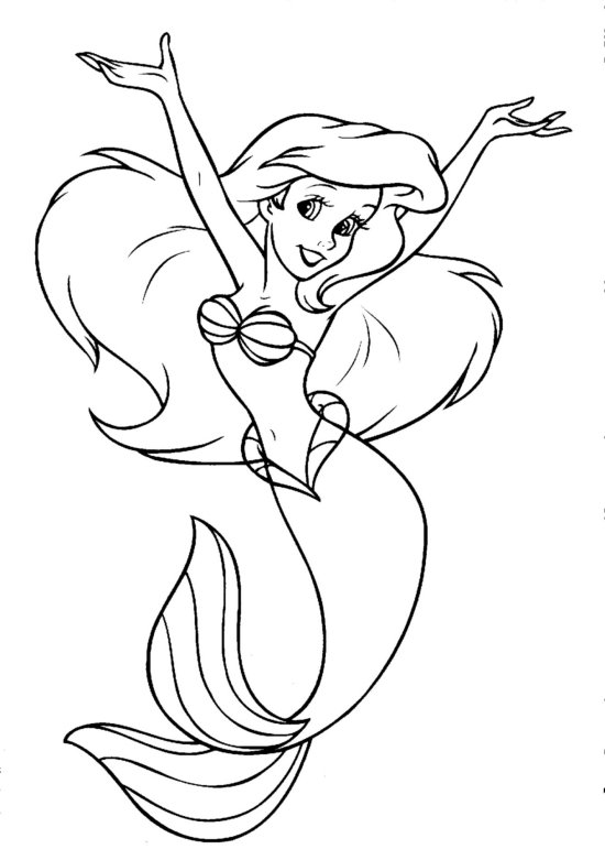 the little mermaid coloring pages: Barbie in a Mermaid Tale Coloring Pages