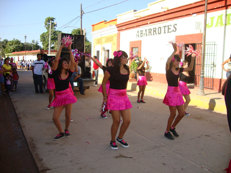 el desfile...