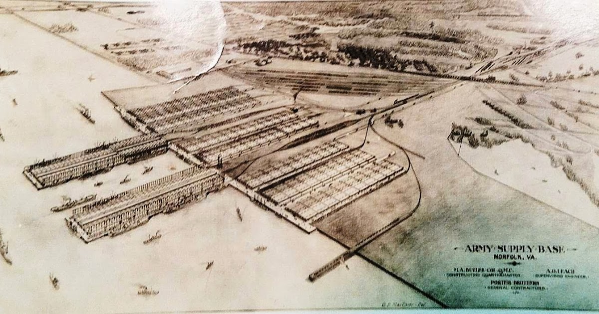 Hampton Roads Naval Museum The Rapid Rise and Fall of Army Supply Base