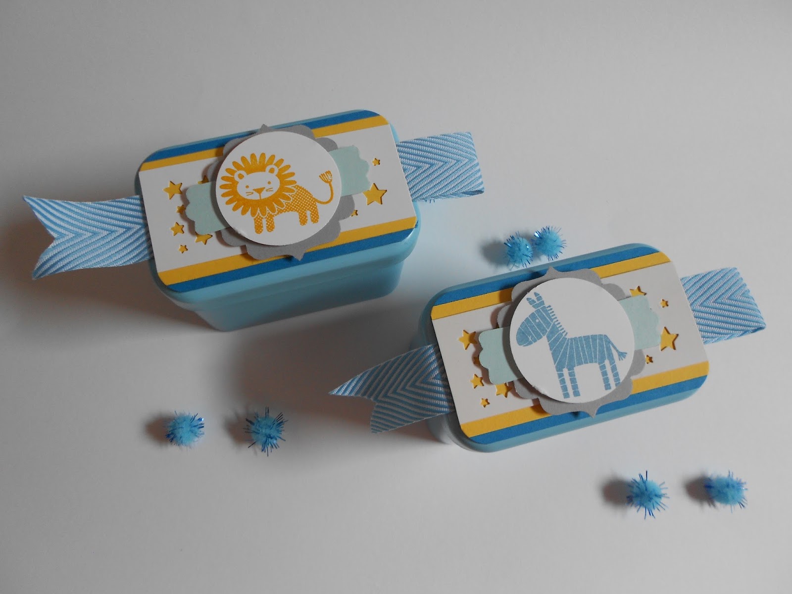 Sandra´s Bastelzimmer, verrückt und ausgestanzt!: Löwe & Zebra