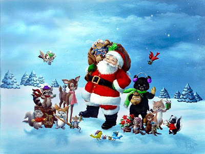 Imágenes para Navidad, Esferas, Regalos y Santa Claus