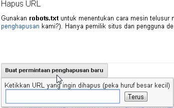 penghapusan url di webmaster cara menghapus url broken