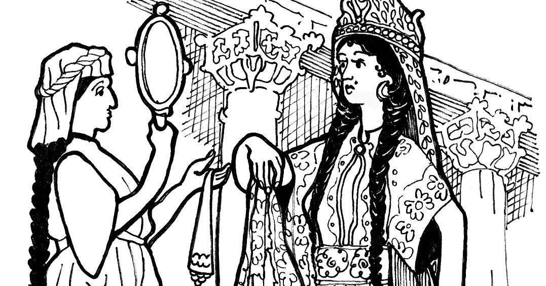 Color Queen Esther | Color The Bible