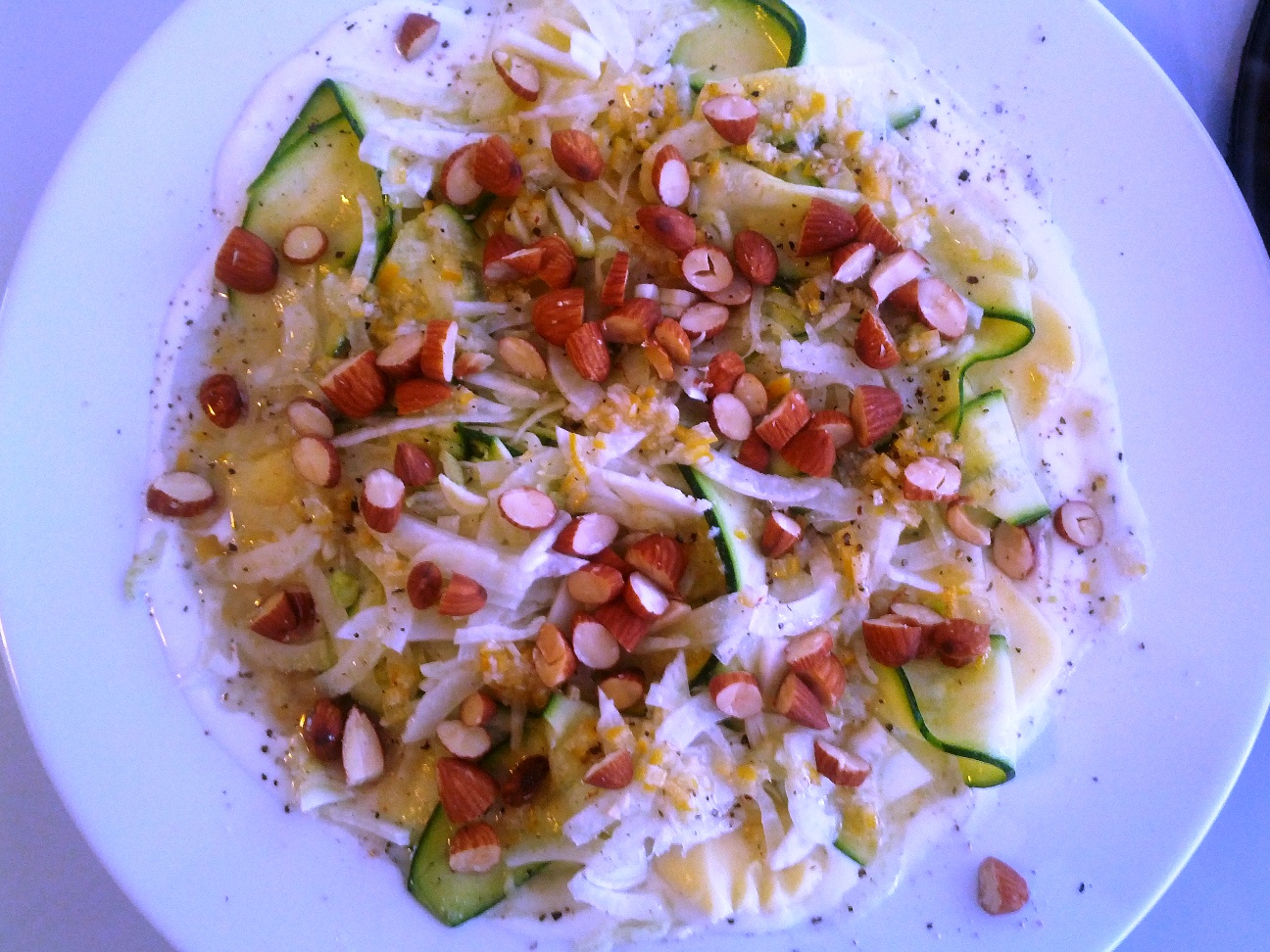 Yum, Healthy and mostly Fast Recipes Fennel and Mozzarella Salad with