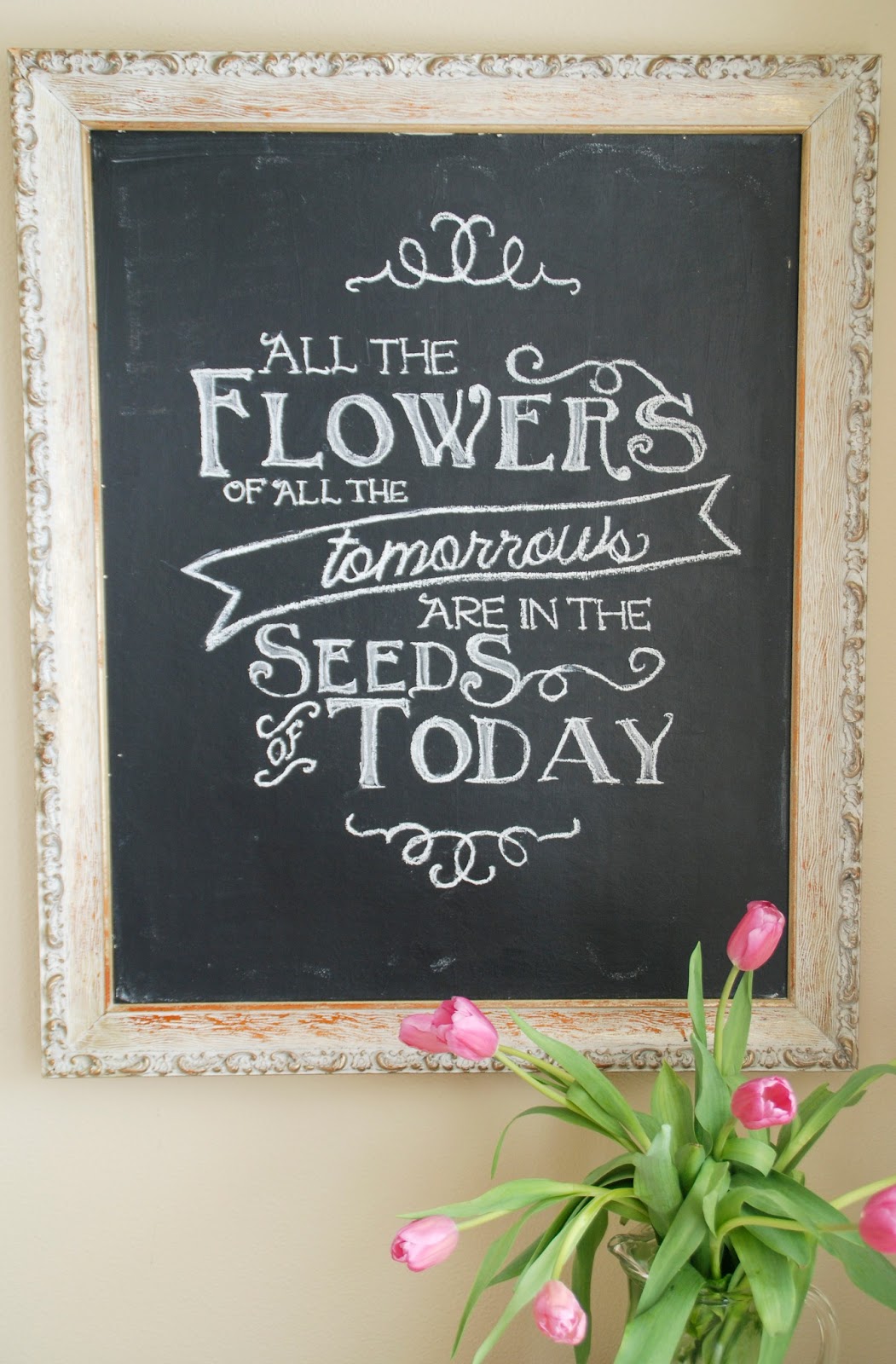 Spring Chalkboard Quotes. QuotesGram