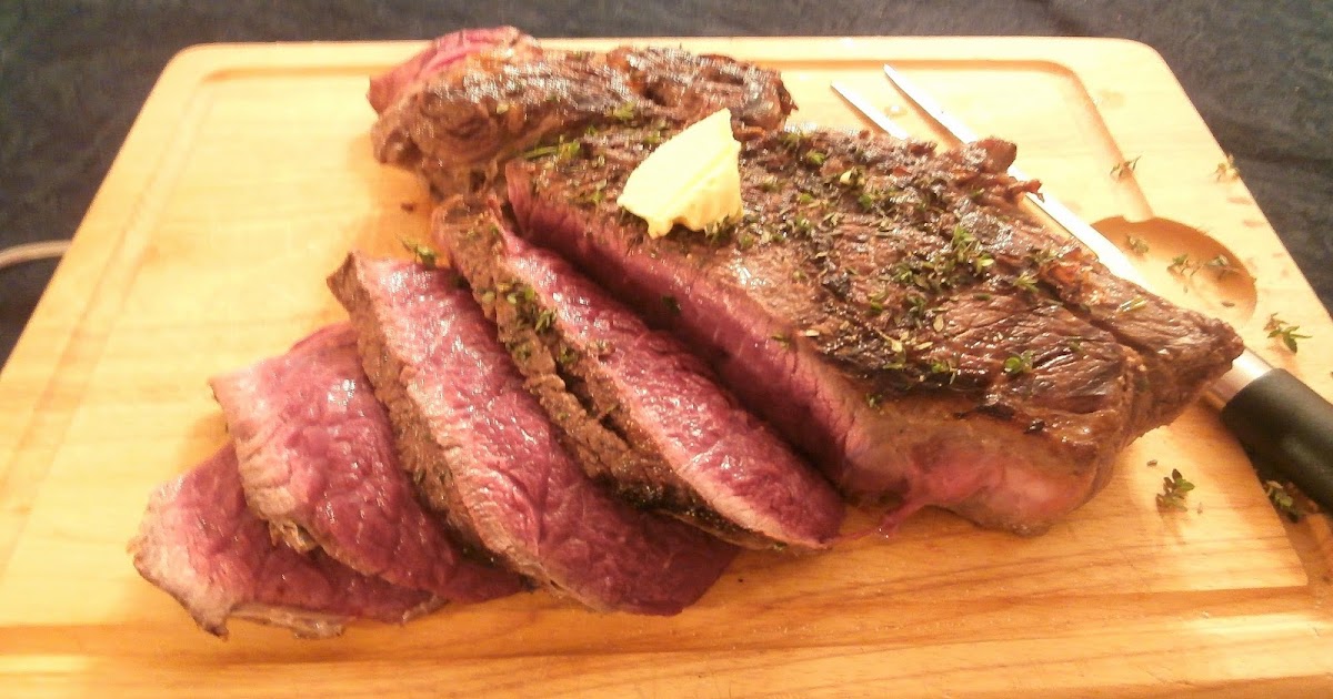 My Culinary Curriculum Côte de boeuf au thym frais et pommes de terre