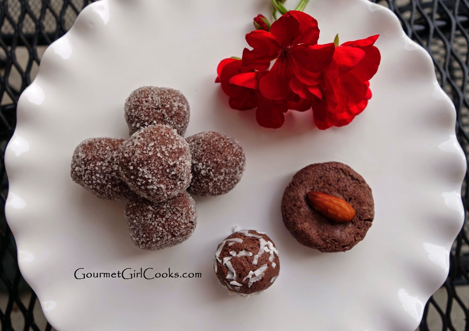 Gourmet Girl Cooks Chocolate Pecan Truffles No Bake & Sugar Free