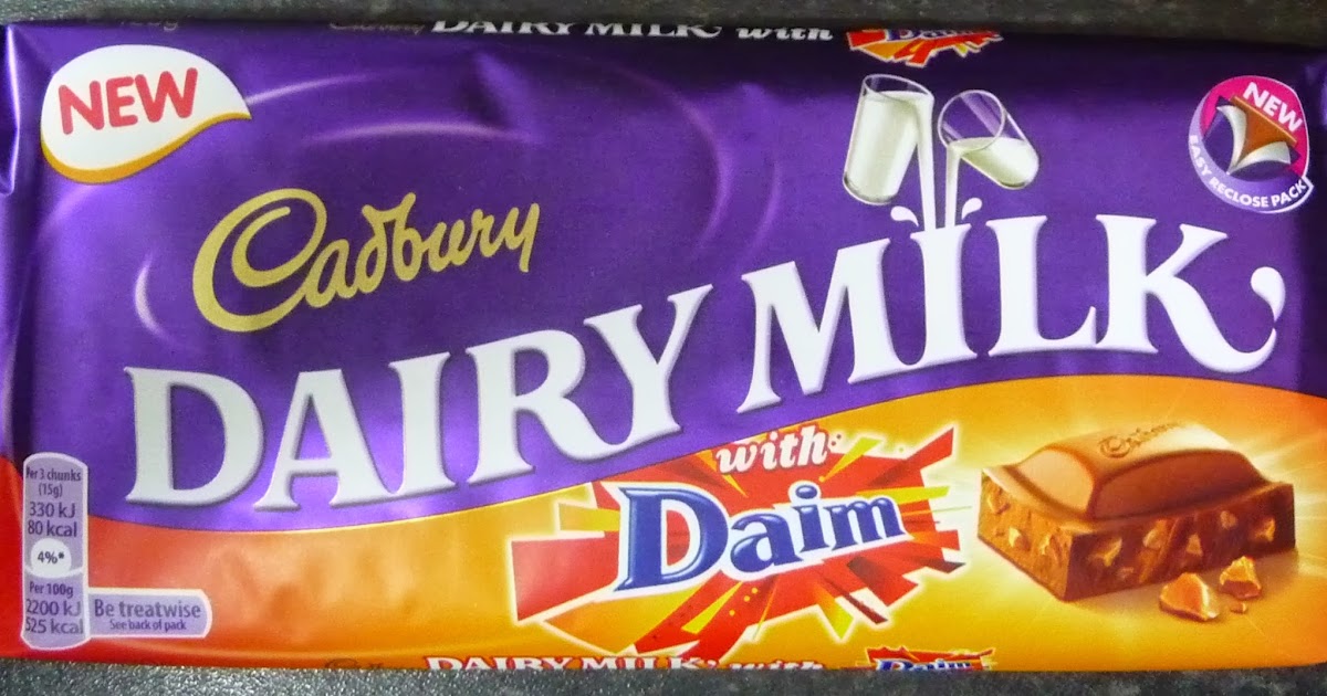 Something to look forward to Cadbury Dairy Milk Daim