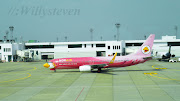 Pesawat Nok Air yang eyecatching