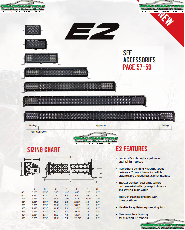 Rigid Industries Light Bars now available from Crackmasters