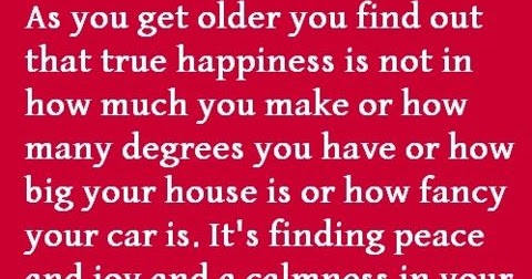 Inspirational Picture Quotes...: As you get older.