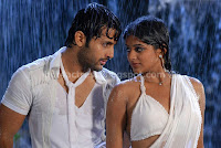 Actress, priyamani, hot, in, wet, saree, navel, show, photos