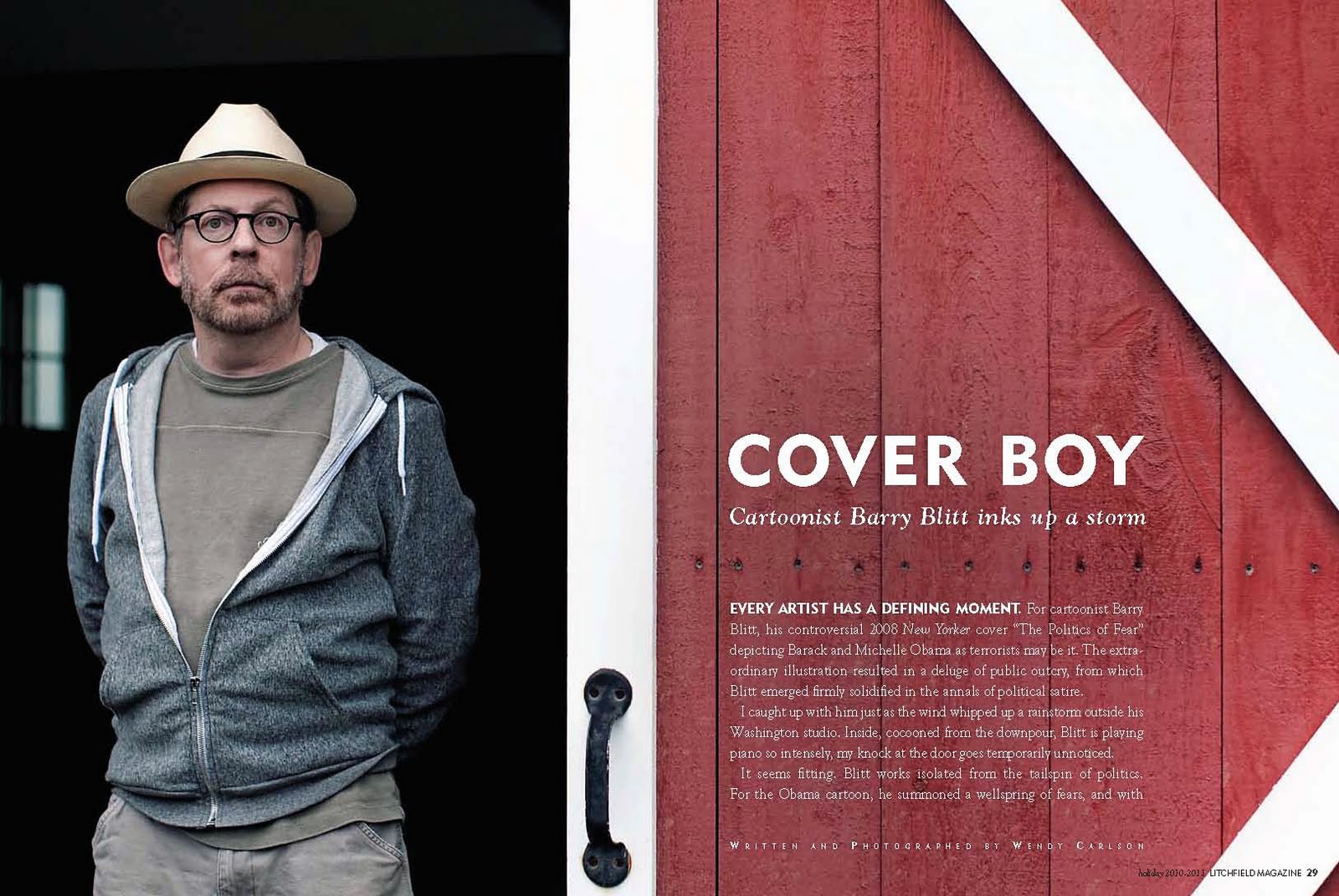 Bado's blog New Yorker cartoonist Barry Blitt