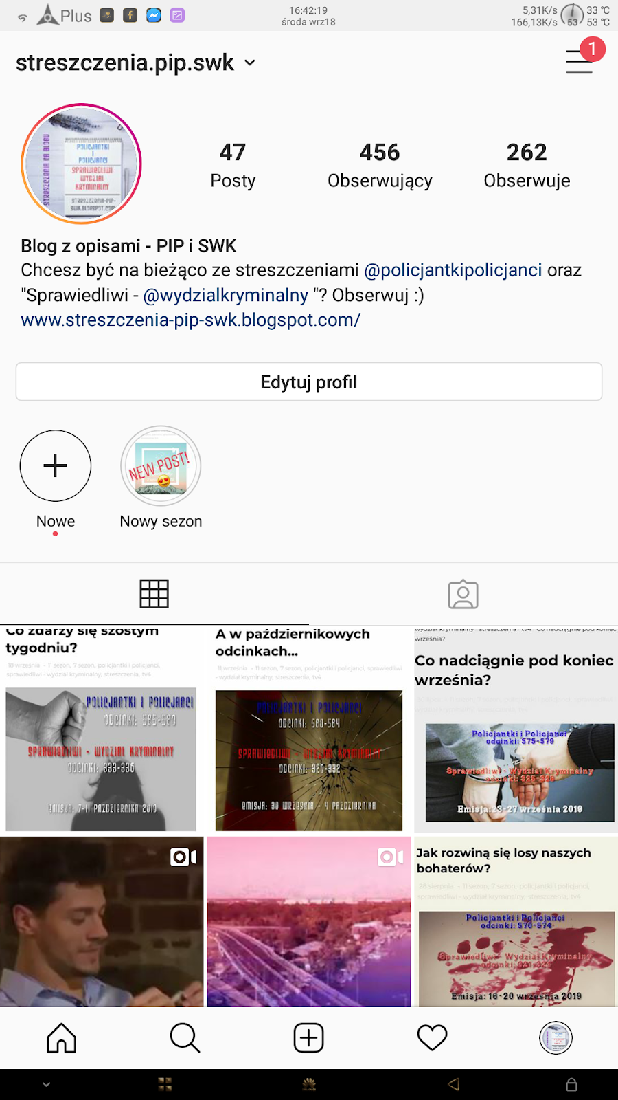 Instagram bloga