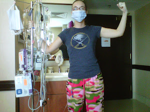 Jenn in her Cancer Fatigues