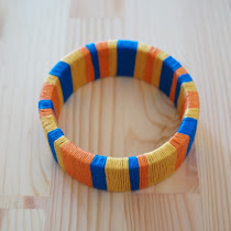 wrapped bangle tutorial
