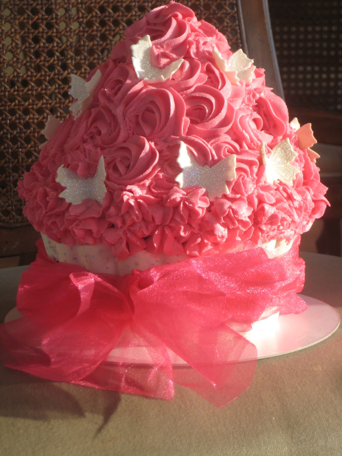 Jo's Blue AGA Giant Cupcake for Maggie