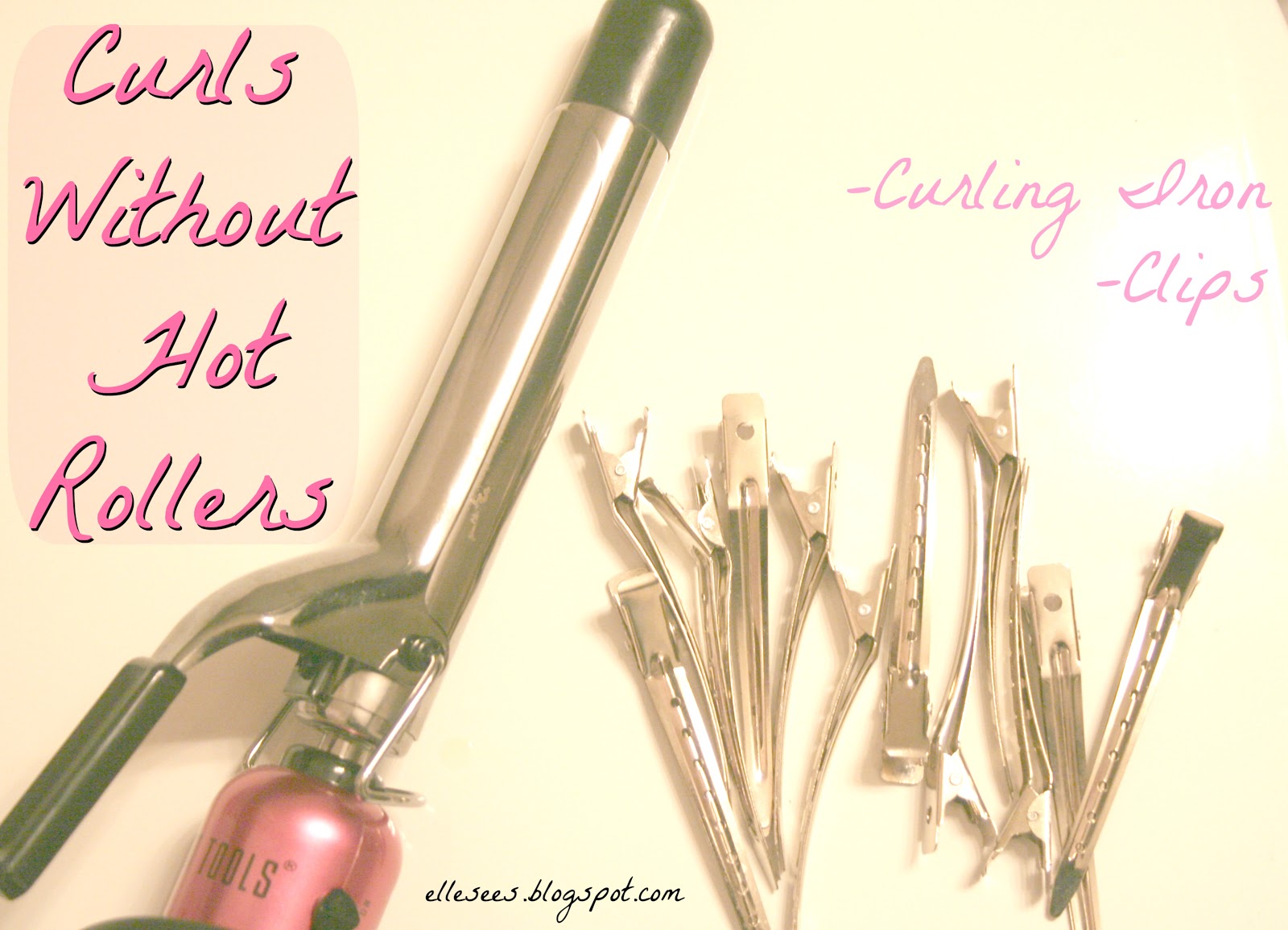 Elle Sees Beauty Blogger in Atlanta How To Curls Without Hot Rollers