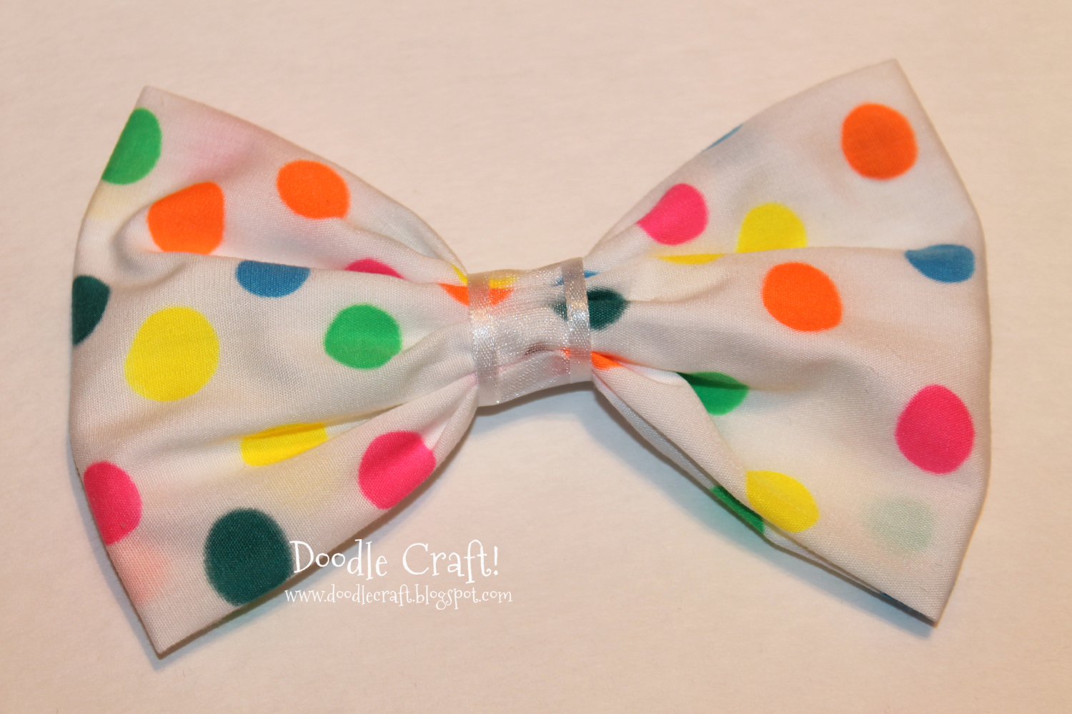 Doodlecraft Neon Sharpie Hair Bows! Hot Glue Gun Week!