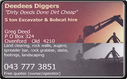 Excavator & Bobcat hire