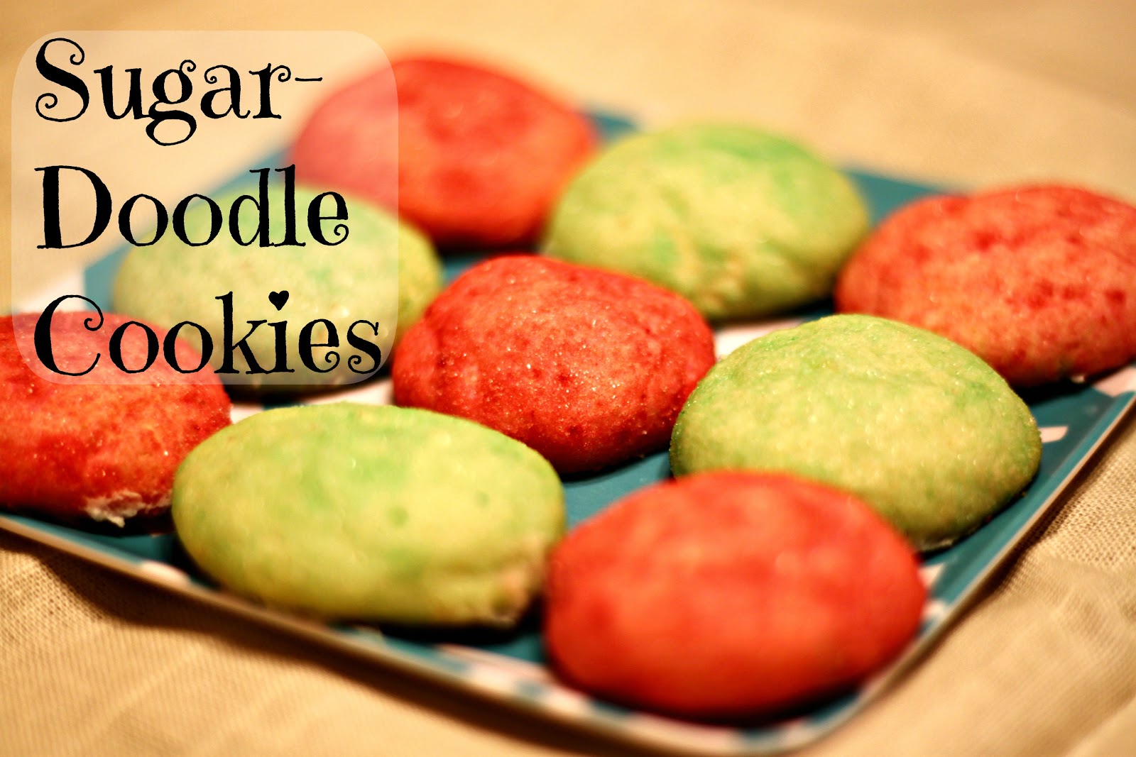 See Sarah Bake SugarDoodle Cookies