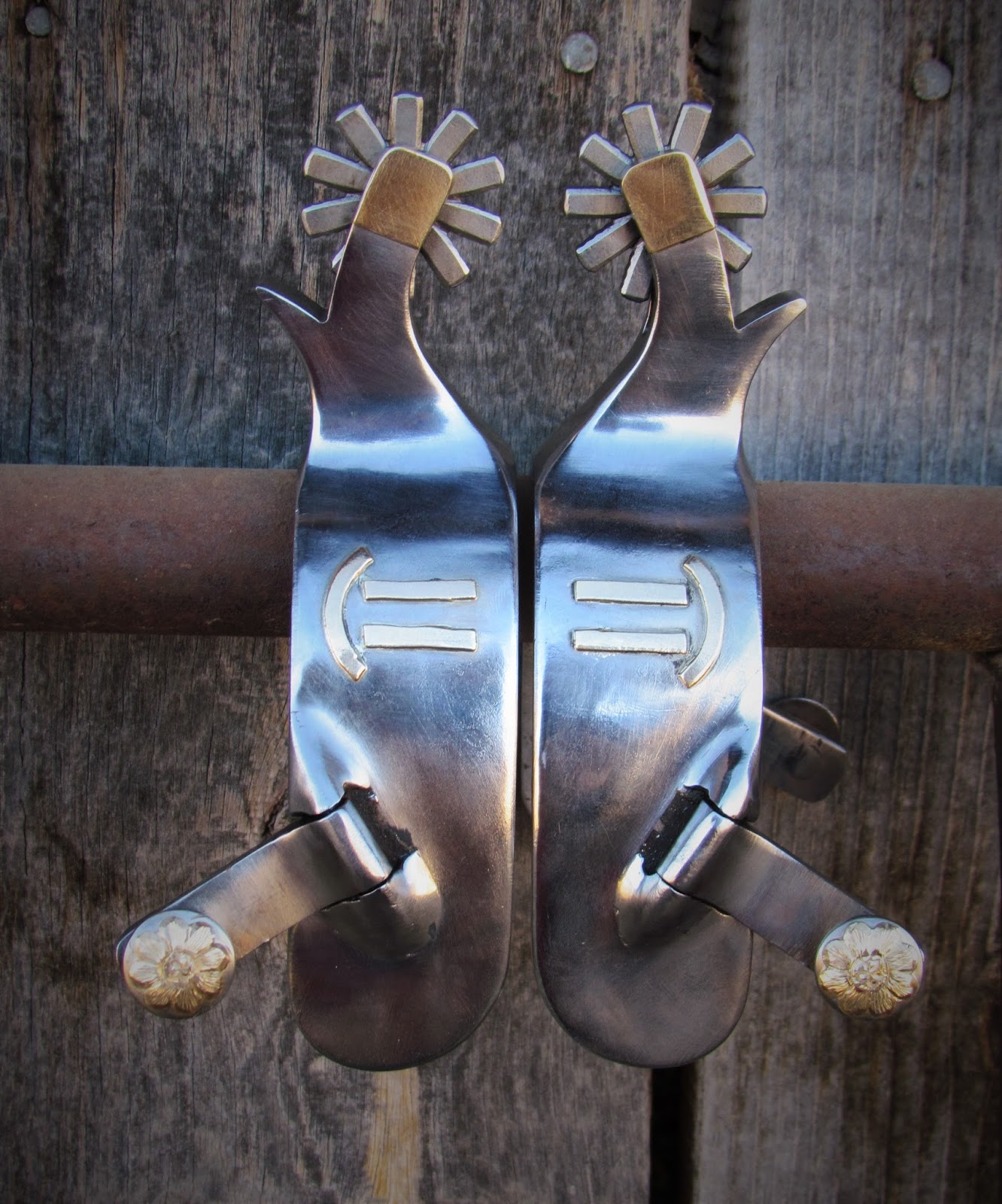 Cowboy Custom Spurs PARRY 15 C 165
