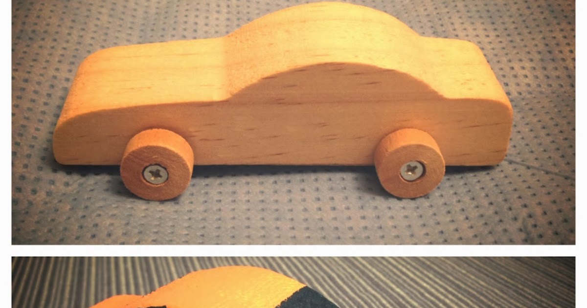 CRAFTY SATURDAY Wooden Car