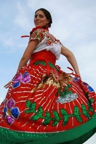 roupa tradicional mexicana feminina
