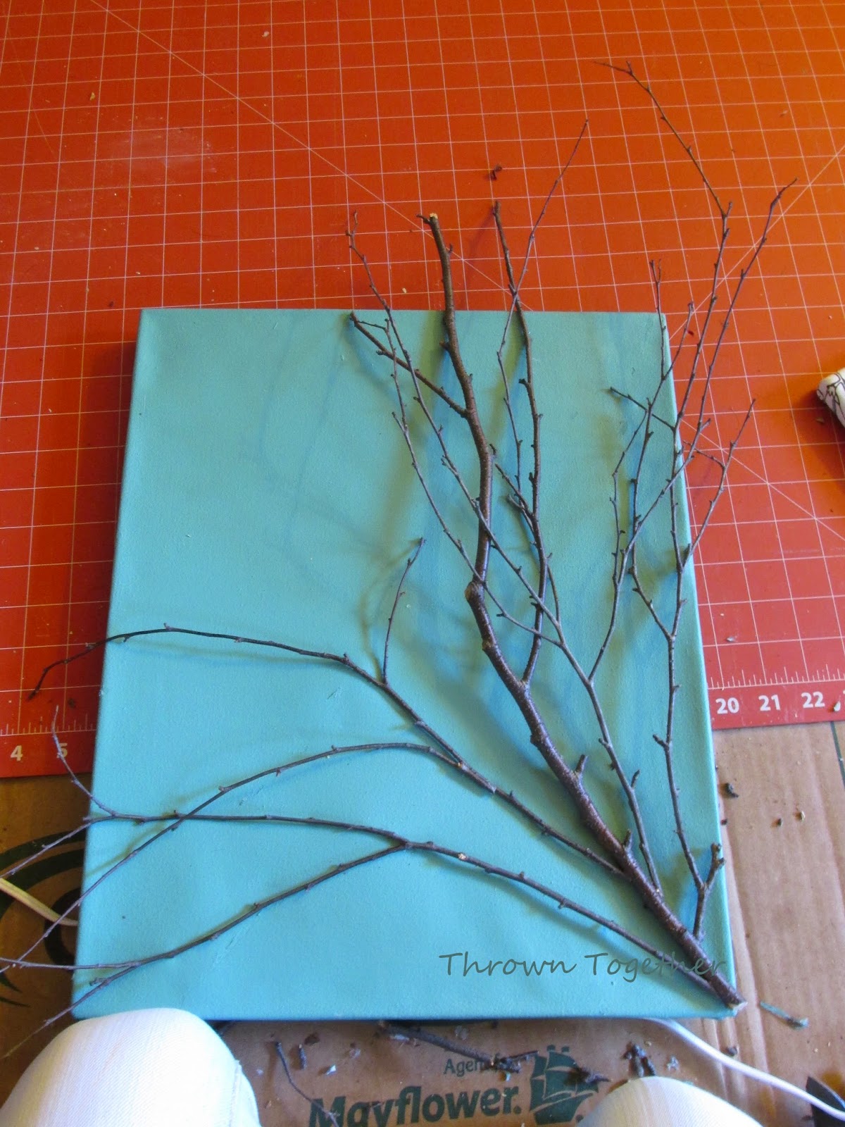 Thrown Together Treasures DIY Wall Art