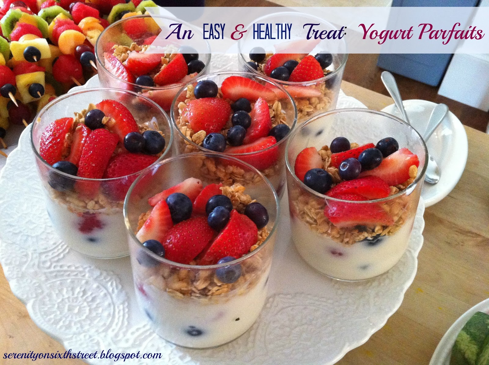 KristinMarie An Easy Treat Yogurt Parfaits