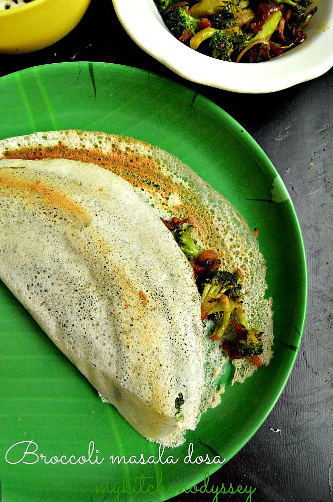 Broccoli Masala Dosa Breakfast Recipes Healthy Recipes