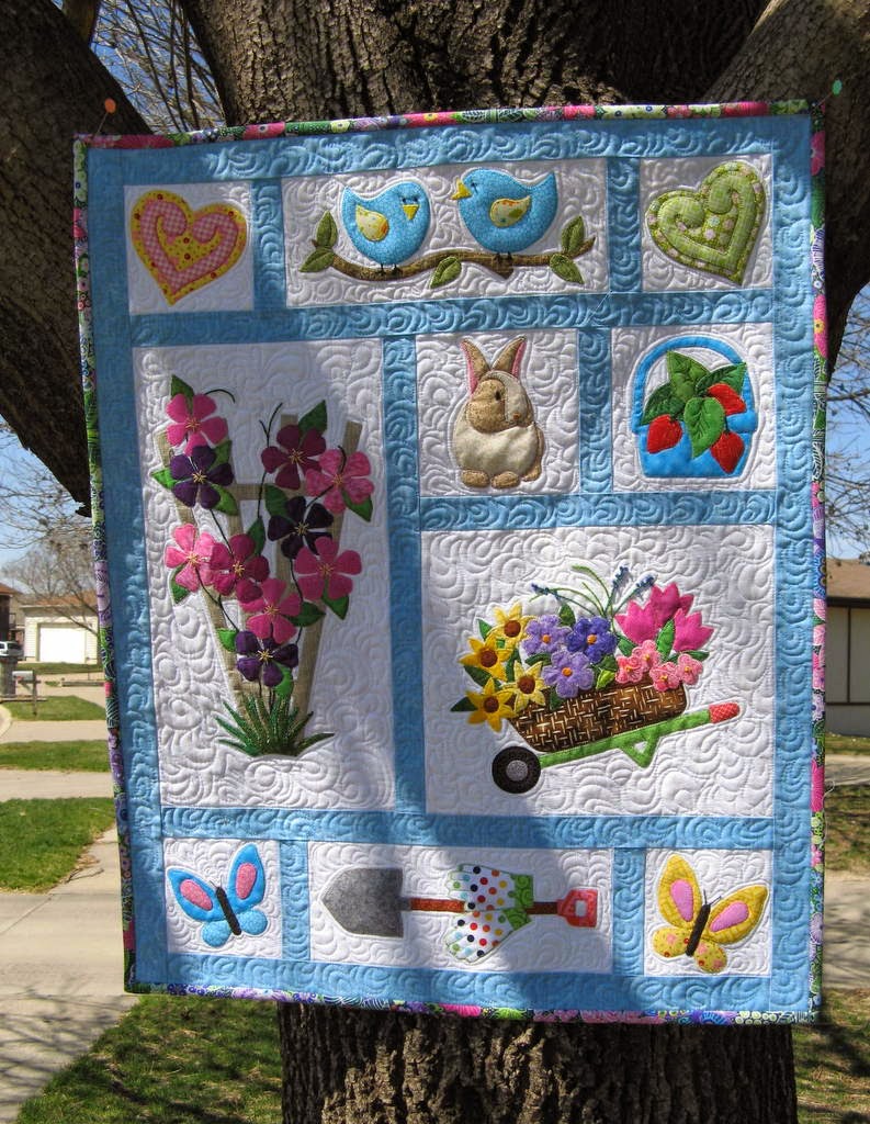 Stitching With 2 Strings A Finished Wall Hanging!!