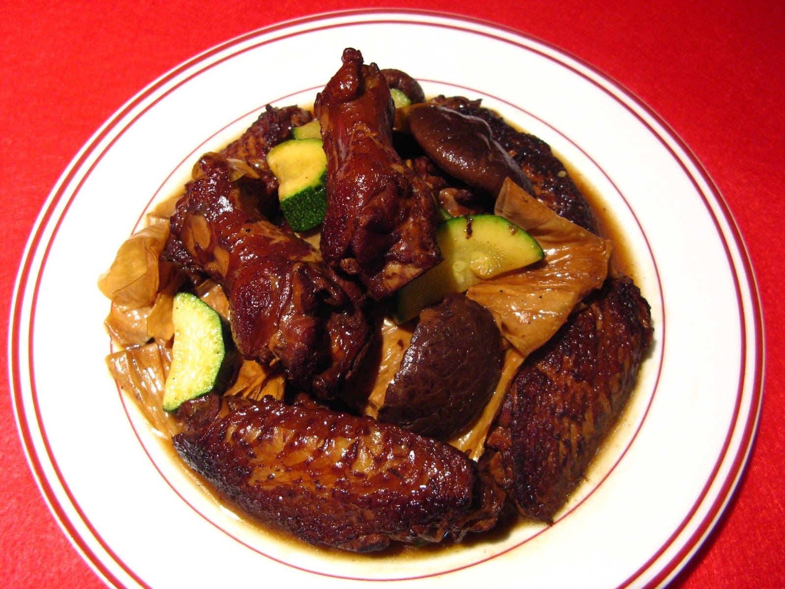 Duck Soup Easy Soy Sauce Chicken Wings with Shiitake Mushrooms (冬菇豉油雞翼