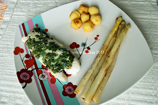 Filetes De Pescado Con Albahaca
