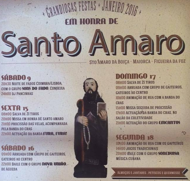 Festas em honra de Santo Amaro Festas em honra de Santo Amaro