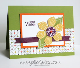 Stampin' Up! Bloom for You Card with In Colors