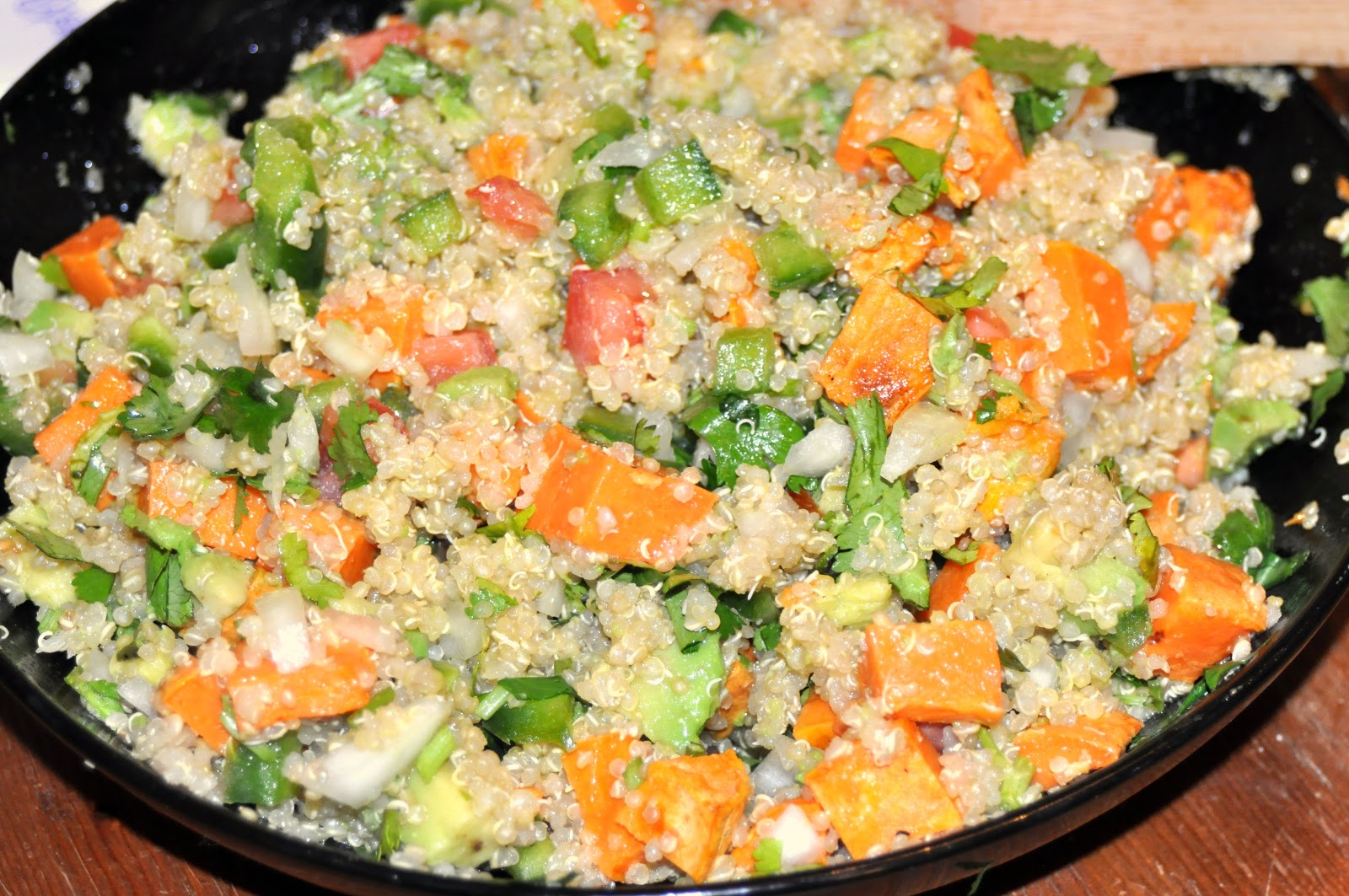 Yumminess Sweet Potato Quinoa Salad