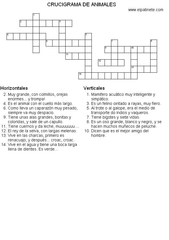 Fabulas & Cuentos de la Abuelita Sopa de letras... & Crucigramas