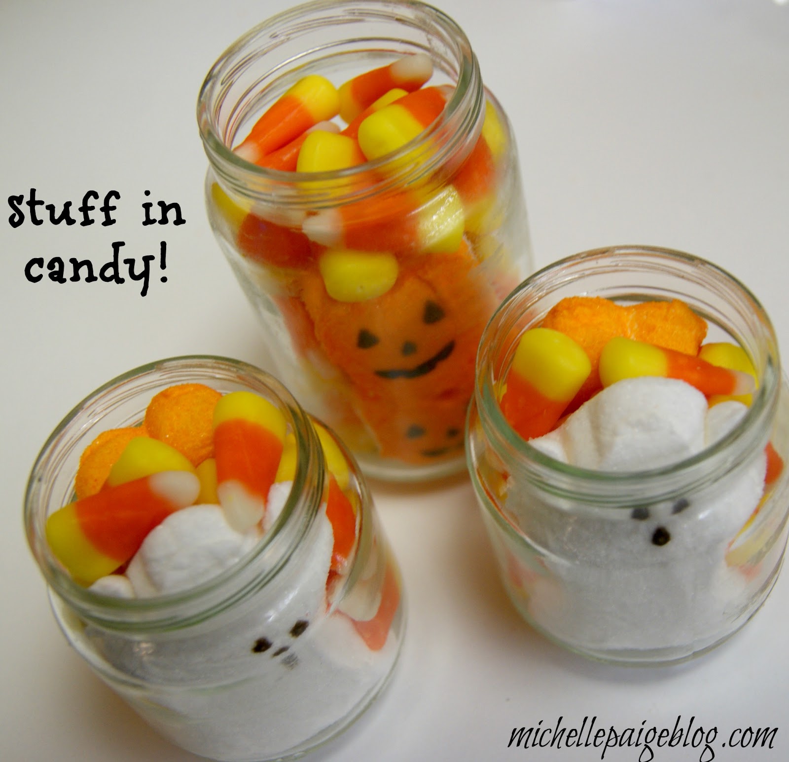 michelle paige blogs Halloween Goodie Jars
