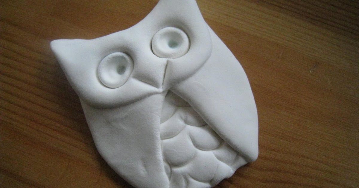 Art Dish Quick Clay Owls