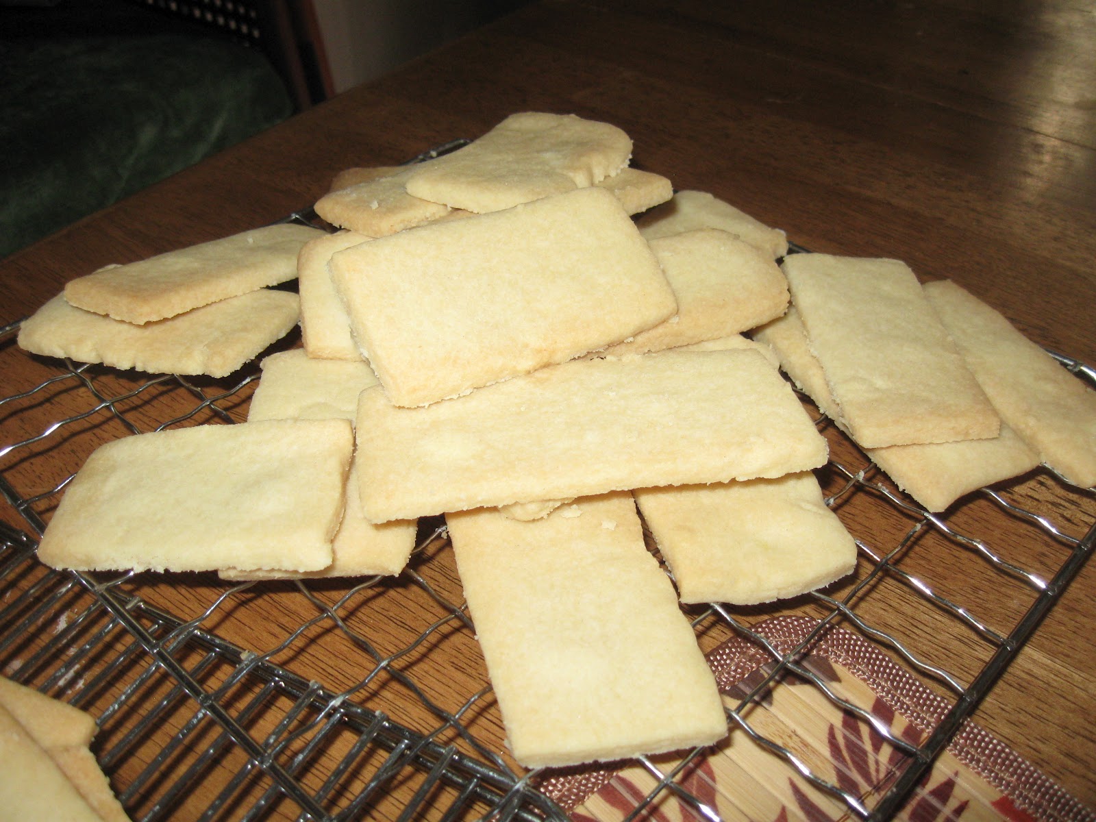 Shortbread Lady Finger Cookies [project 97] thekitchenreed