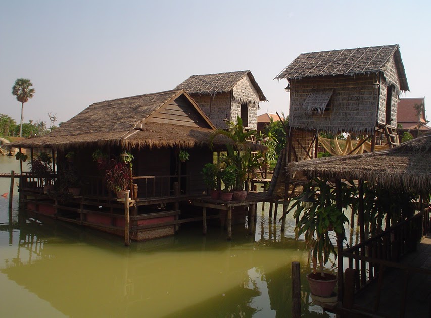 Cambodian Houses Khmer Guest House in Cambodia