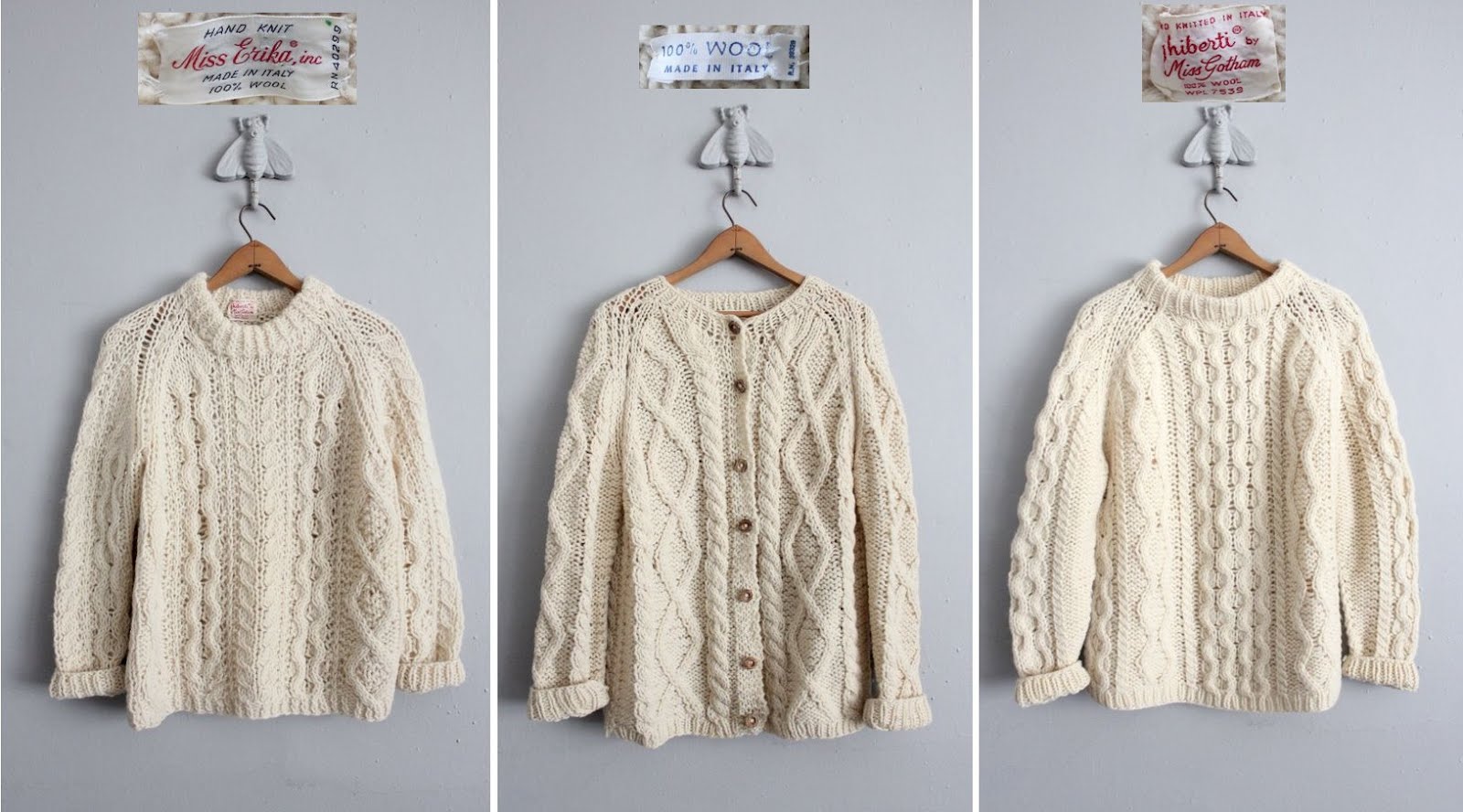Allen Company Inc hand knit heritage sweaters