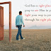God Has A Right Plan For Your Life