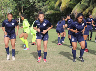 Sedofútbol sub-17 Femenina se activó con jugadoras del torneo local