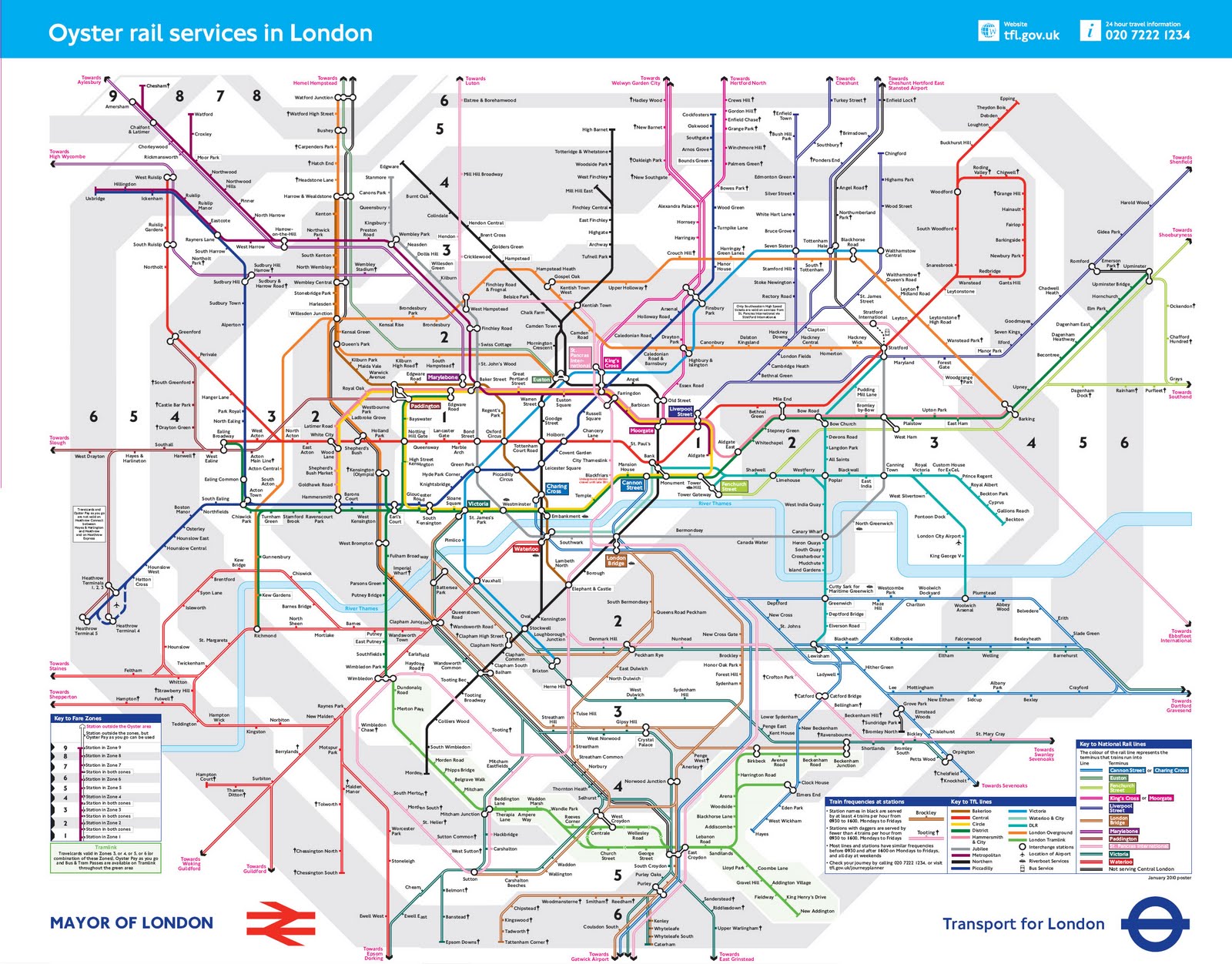Tube Map Overground