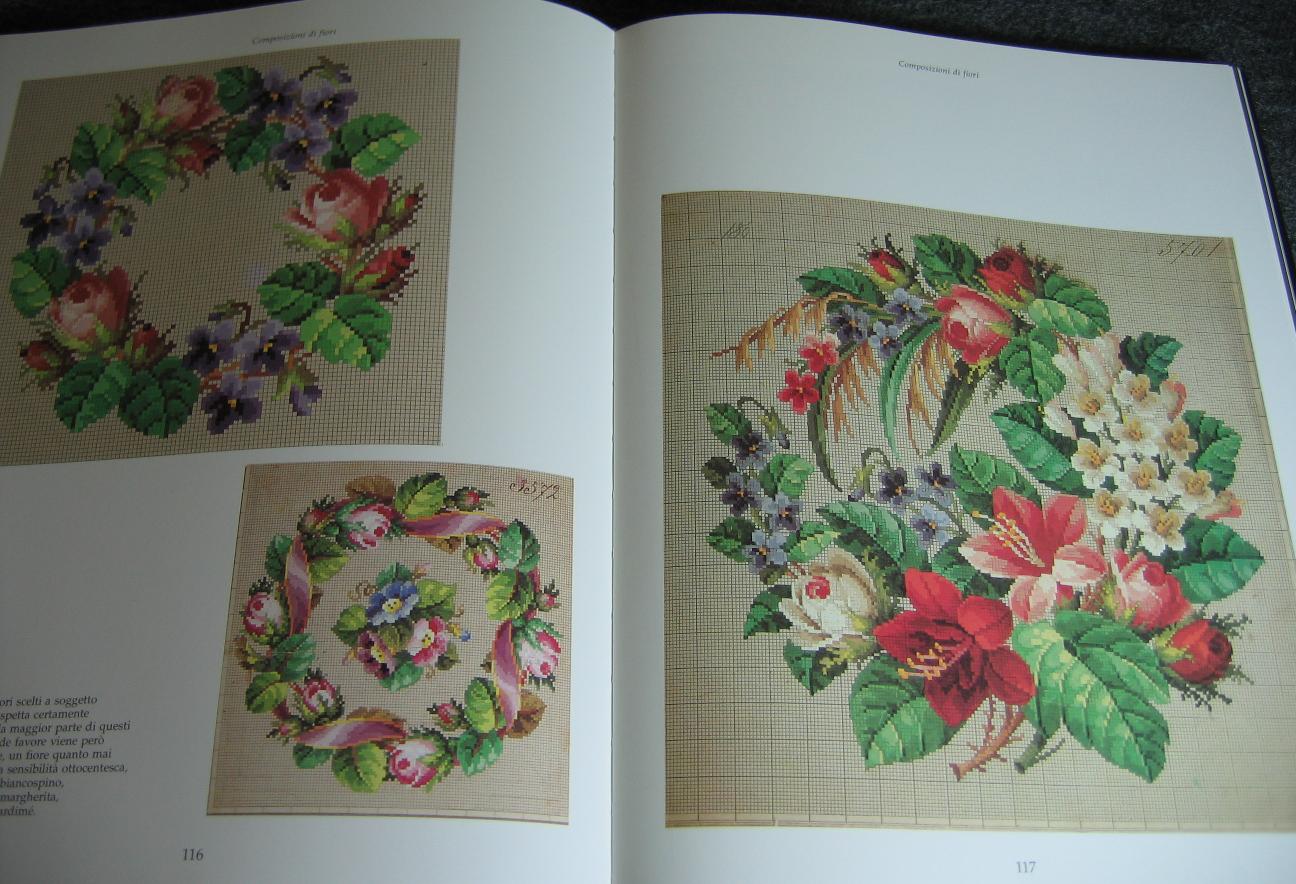 La soffitta del tempo perduto Libro piccolo punto Needlepoint book